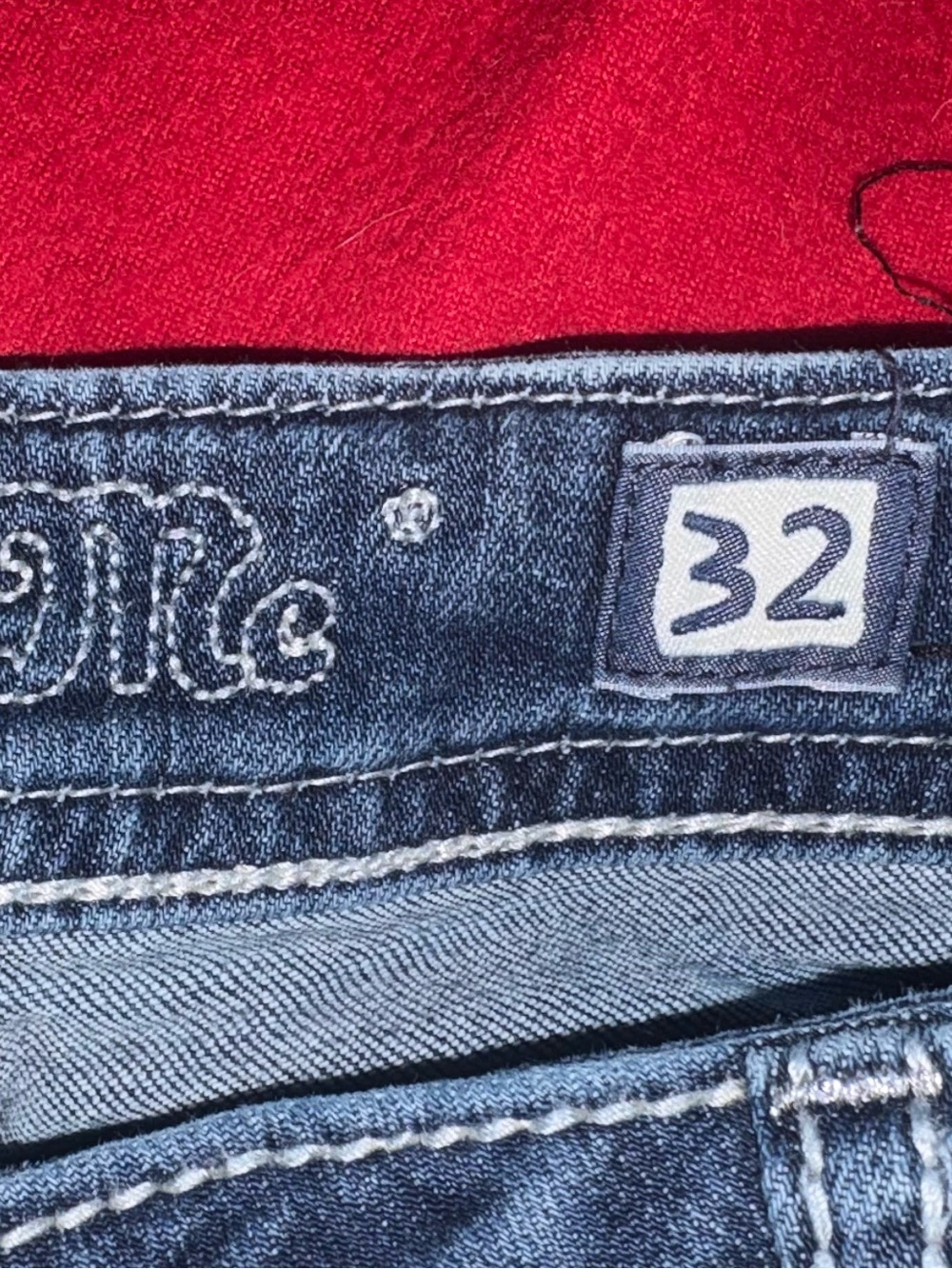 Miss Me Dark Blue Bootcut Jeans - Picture 3 of 5